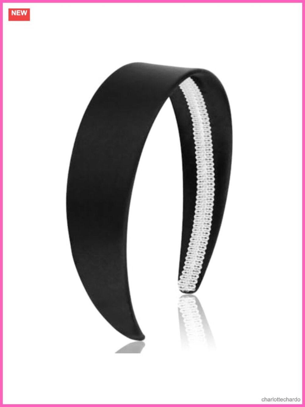 Satin Silk Headband Non Slip Wide Hair Band DIY Costume Accessory